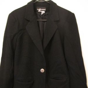 LADIES BLACK JACKET BY "SAG HARBOR"